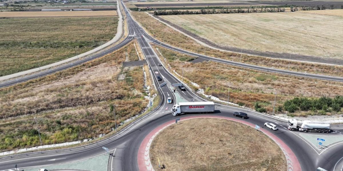 Centura de Nord Focșani, deschisă: Legătura directă cu Autostrada Moldovei