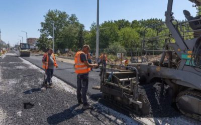 Ghencea, tronson 3: PMB a dat startul asfaltării