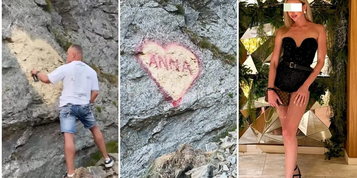 ANNA, BLONDA FIT, L-A FACUT PE BUCUREȘTEAN SĂ-I SCRIE NUMELE PE TRANSFĂGĂRAȘAN