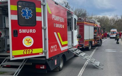 DN 67C Alba: Accident devastator, 4 victime și persoane încarcerate