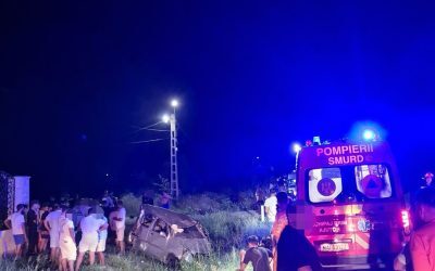 Tragedie în Dâmbovița: 5 oameni au murit într-un accident grav