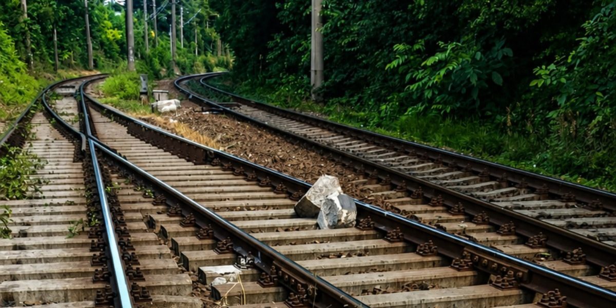 Obstacole pe calea ferată: CFR anunță cum au fost blocate șinele