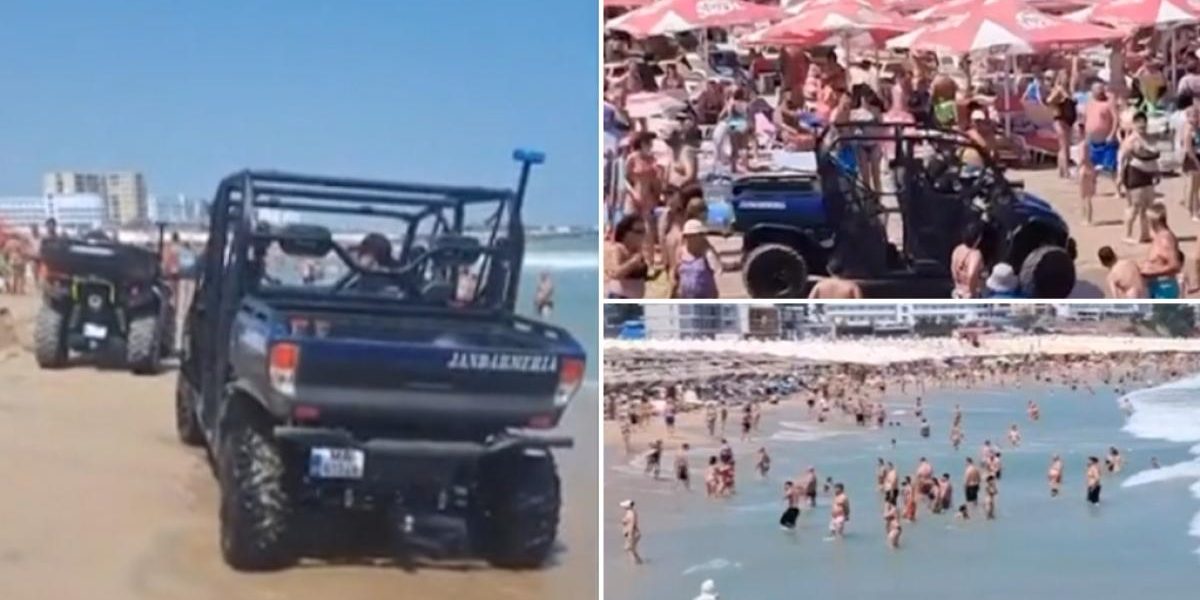 Litoral sub steag roșu: Jandarmii scot turiștii din apă