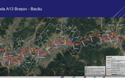 A13 Brașov-Bacău: 174 km de autostradă spre Moldova