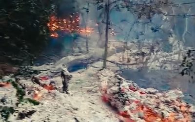 Incendiu grav la Chilia, MApN investighează zona