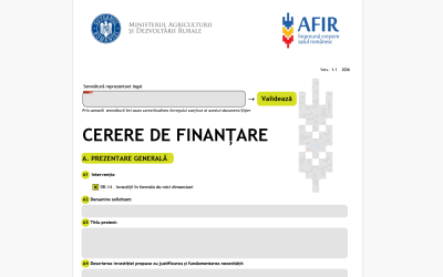 Granturi UE pentru ferme: AFIR a modificat cererea, țintește 50.000 EUR