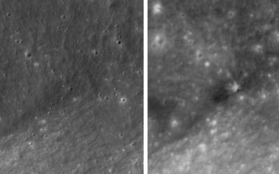 Luna, lovită de SpaceX: crater nou, imagini spectaculoase