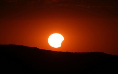 Eclipsa de Soare din România: Imagini uimitoare din nord-vest