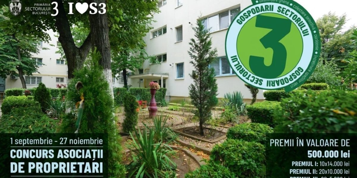 Sectorul 3, fonduri masive pentru asociații: Primăria lansează concursul „Gospodari”