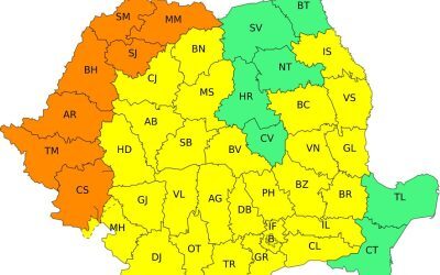 România, sub coduri de caniculă: alertă galbenă și portocalie