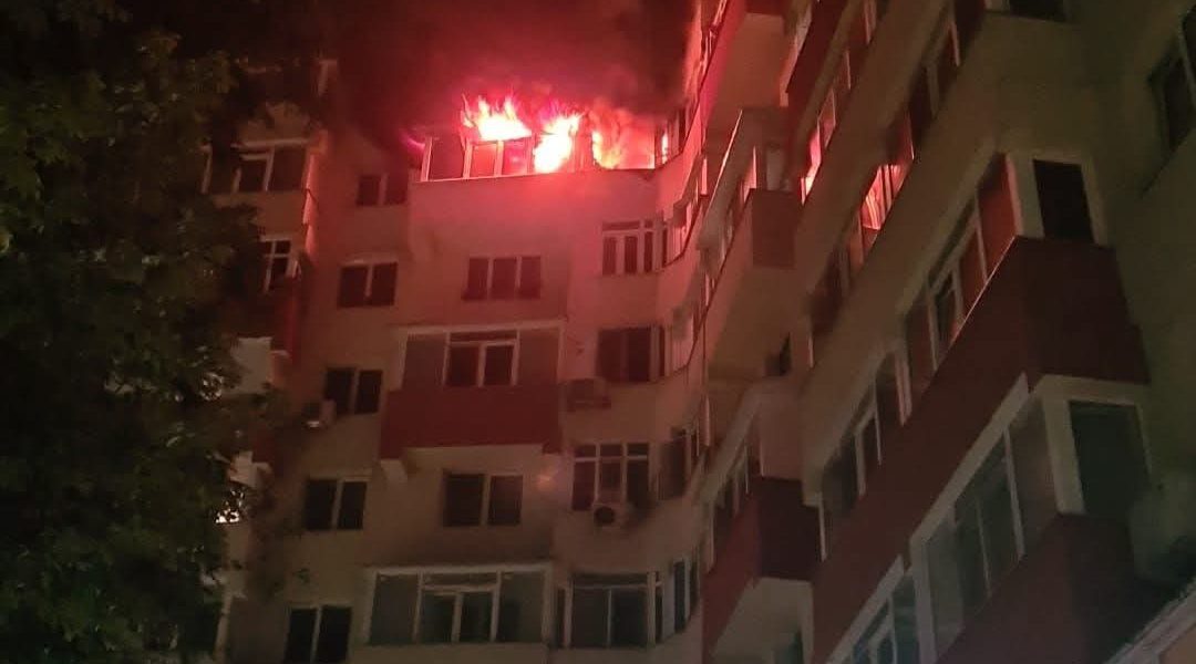 București: Reținut pentru incendii pe Iuliu Maniu. Foc la izolația unui bloc