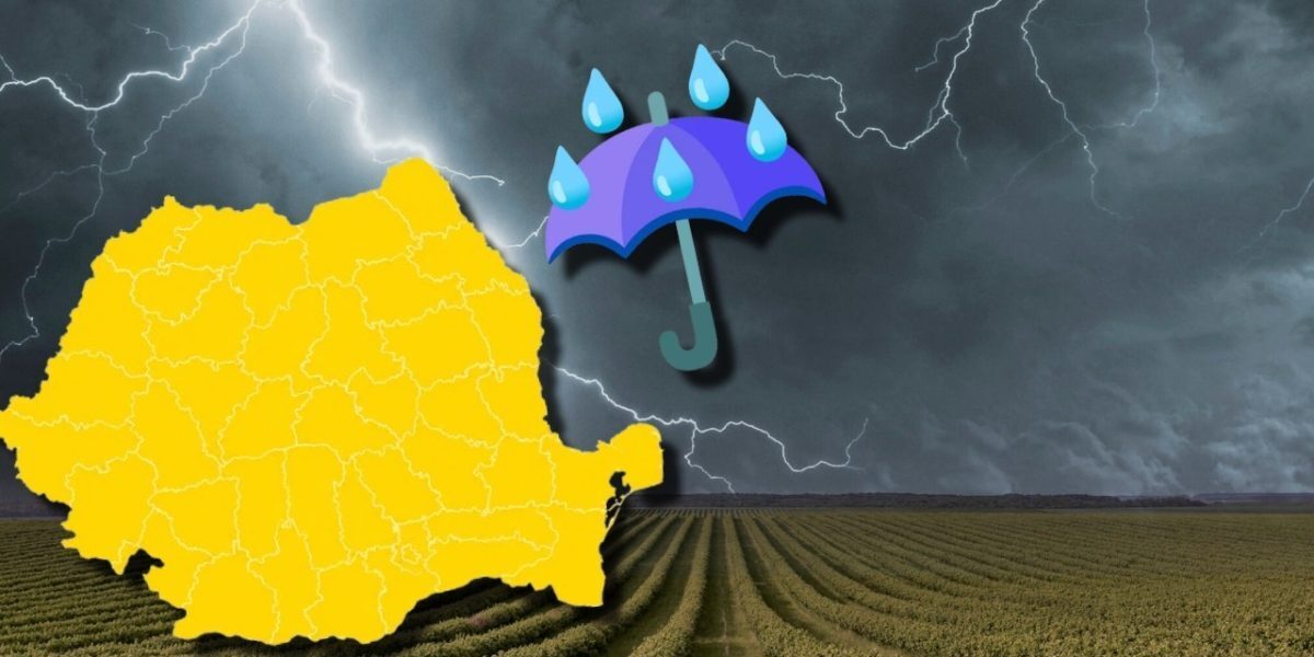 Caniculă spulberată: Grindină și ploi în toată țara