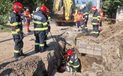 Teleorman: Groaznic accident! Bărbat mort sub un morman de pământ