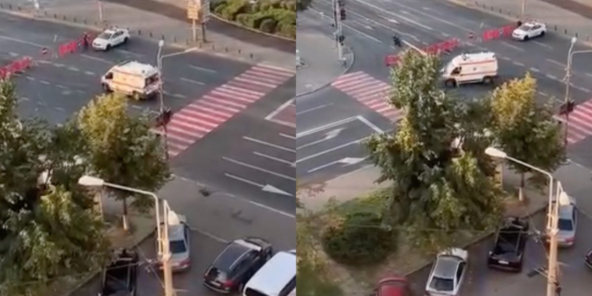 Ambulanță cu adolescent înjunghiat, blocată la Ploiești din cauza Zilelor orașului