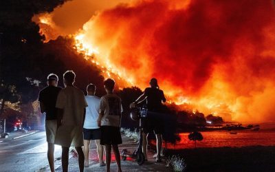 Croația, sub asaltul incendiilor: Atenție la litoral