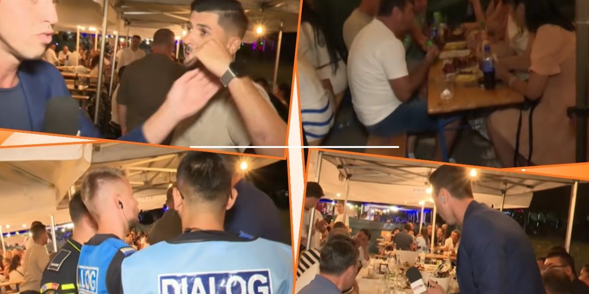 Agresat fizic și verbal: „Nu mă atingeți”
