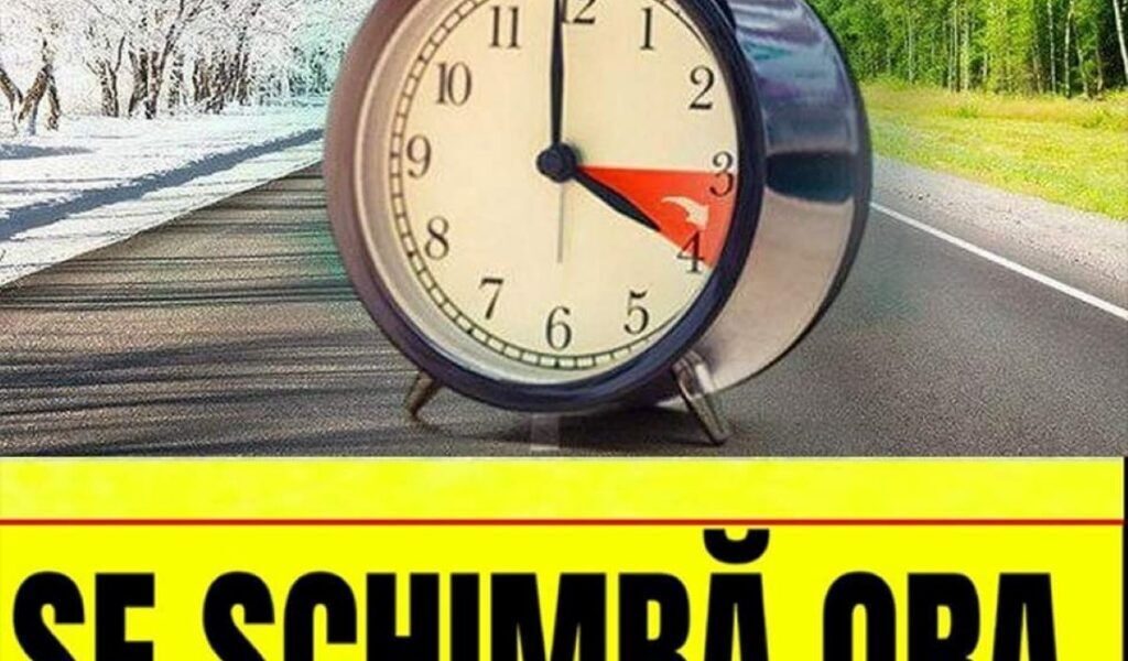 România dă ceasurile înapoi mai devreme în 2026