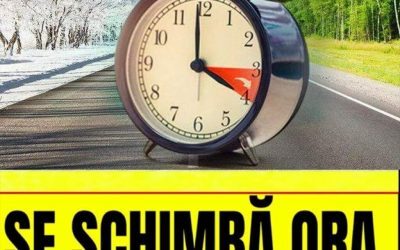 România dă ceasurile înapoi mai devreme în 2026