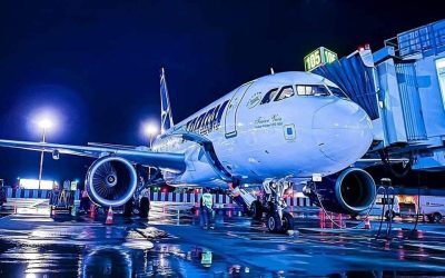 Boeing 737 MAX: Primele imagini cu noua navă Tarom din fabrica