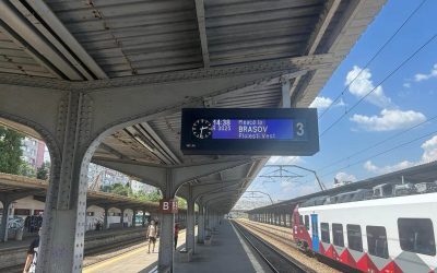 Trenul PESA a plecat joi pe ruta București-Brașov
