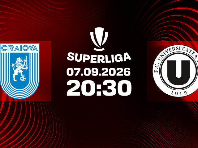 U Craiova – U Cluj: Ardelenii, însetați de revanșă la 20:30
