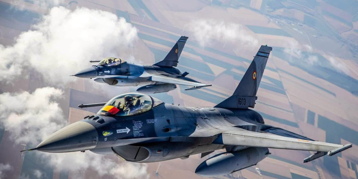 F-16 românești în aer, după detectare dronă la graniță