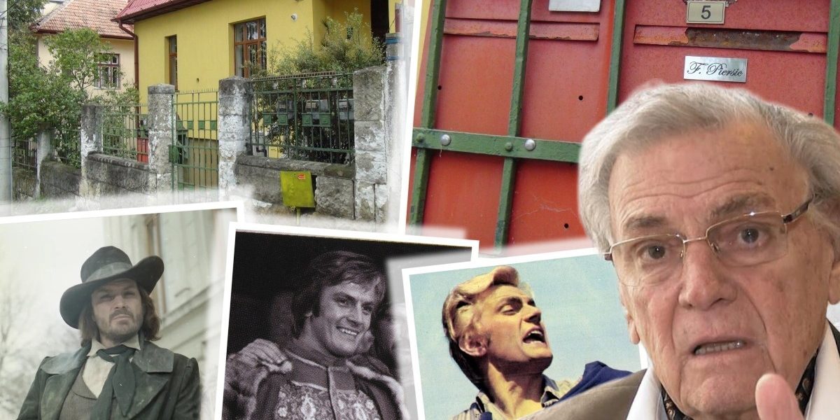 Casa lui Florin Piersic din Cluj: O vilă cochetă în centru