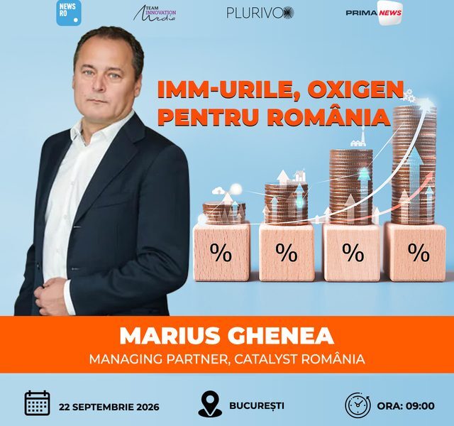 Marius Ghenea, la „IMM-urile, oxigen pentru România”