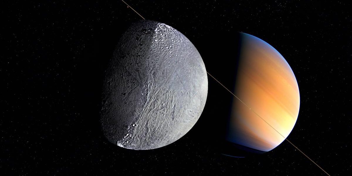 Viața pe Pământ, protejată de microbi de pe Enceladus