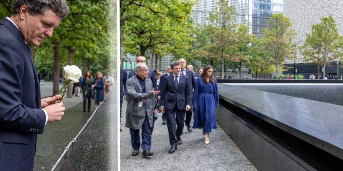 Nicușor Dan, Grădinaru la 9/11 New York: Omagiu victimelor