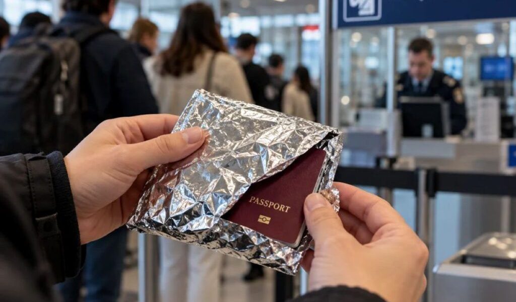 Folie pe pașaport la aeroport: Noul truc viral dezvăluit