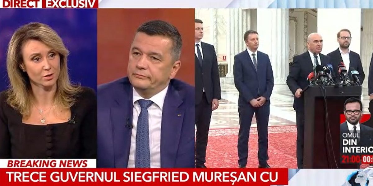 Grindeanu, despre Bolojan: „Trebuia să mă caute Mureșan”