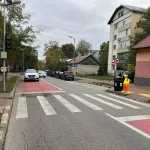 Pietoni-manechin, test inedit la Suceava pentru siguranța școlarilor