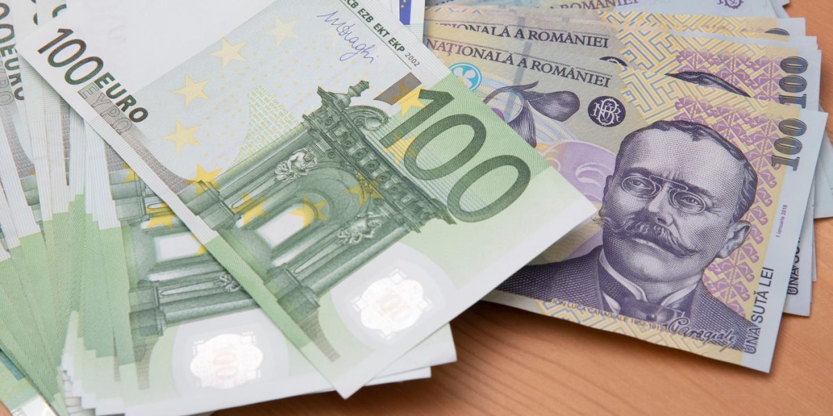 Euro, dincolo de 5,35 lei: BNR explică saltul cursului