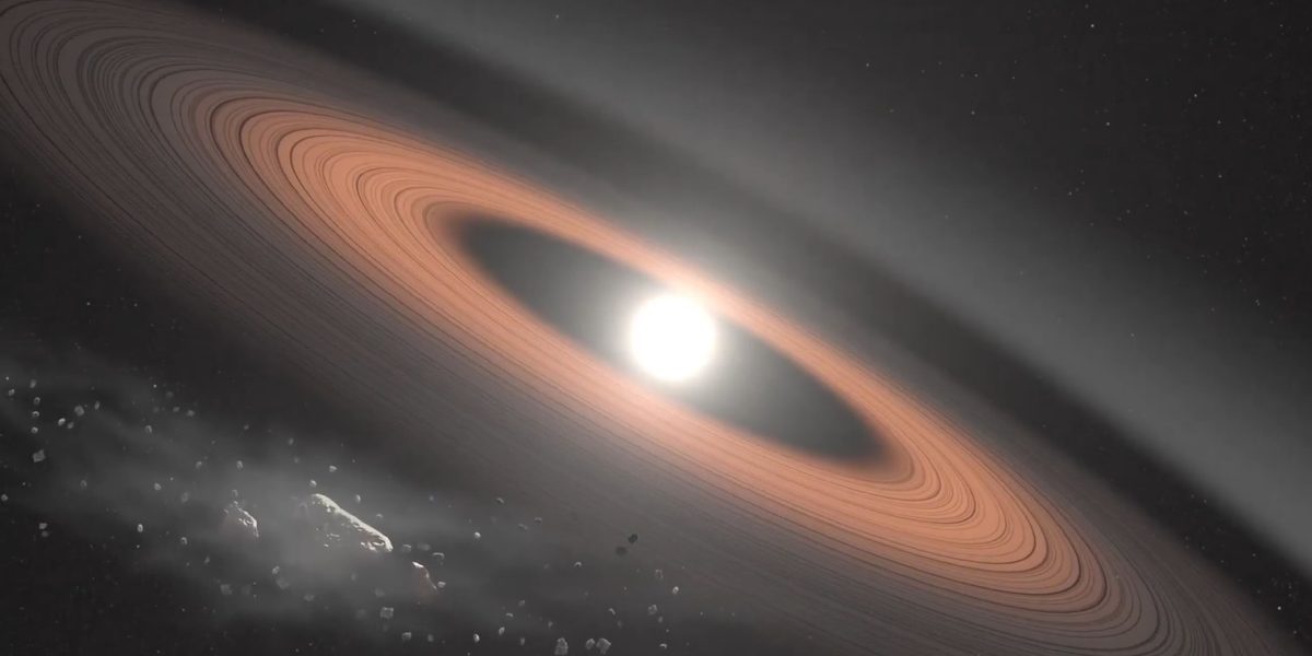 O stea moartă naște o planetă, descoperire inedită