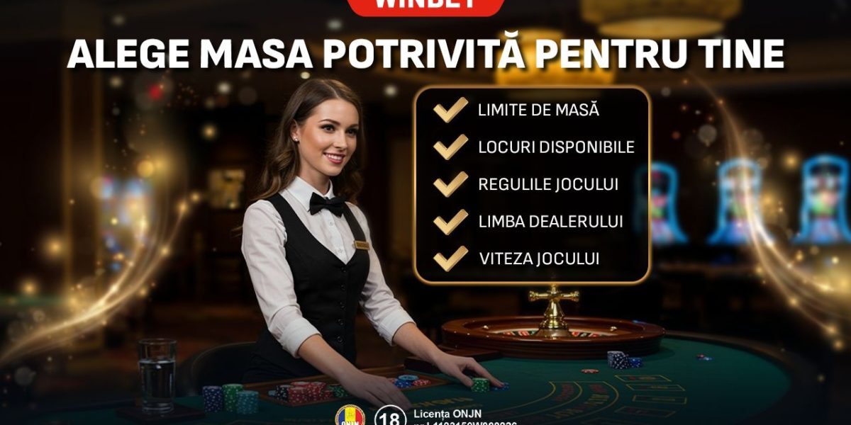Blackjack live: Cum alegi masa potrivită